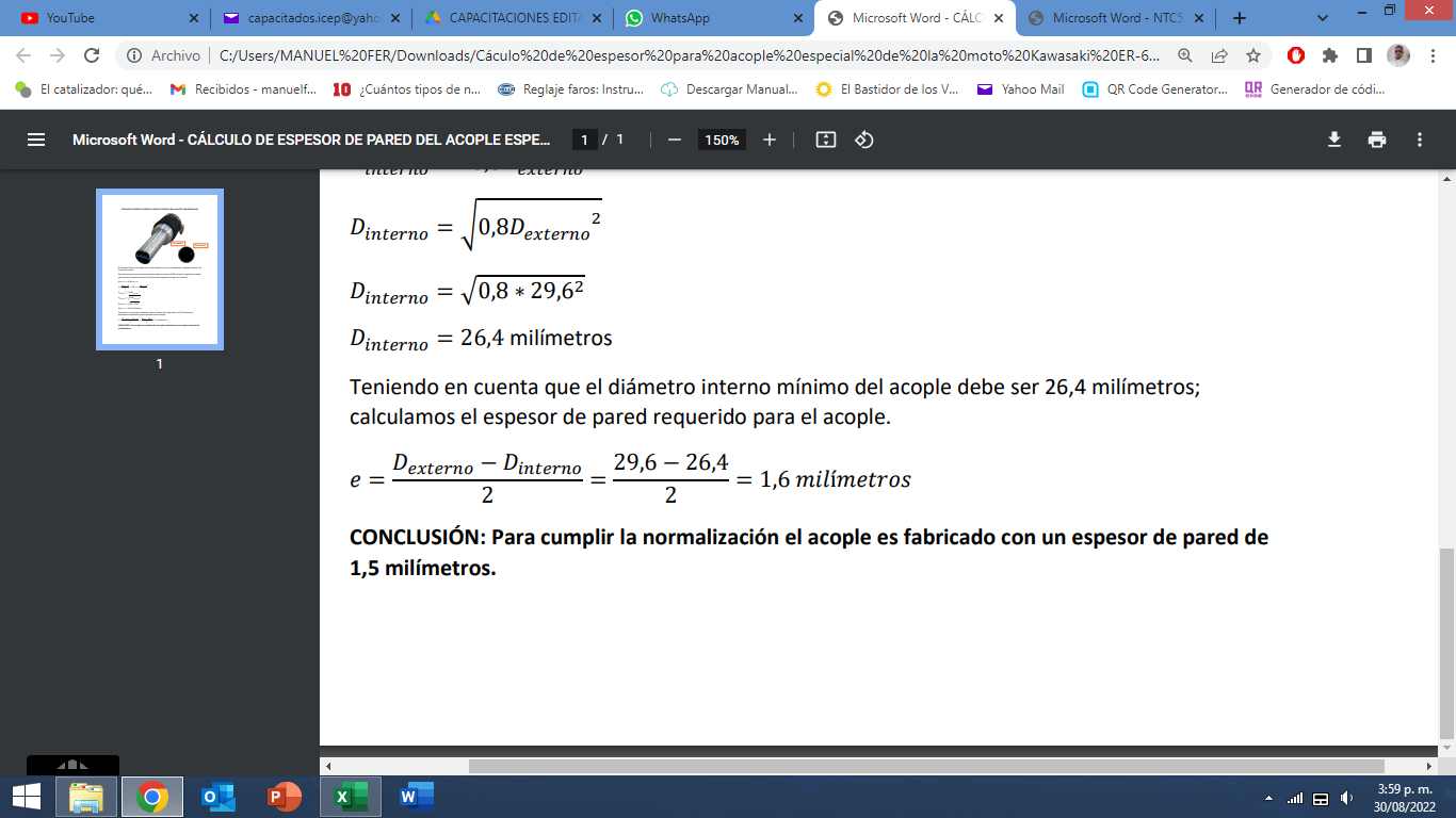 Resultado final